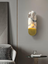 modern-white-marble-led-wall-sconce-set-of-2-gold-and-black-finished-indoor-lighting-fixtures