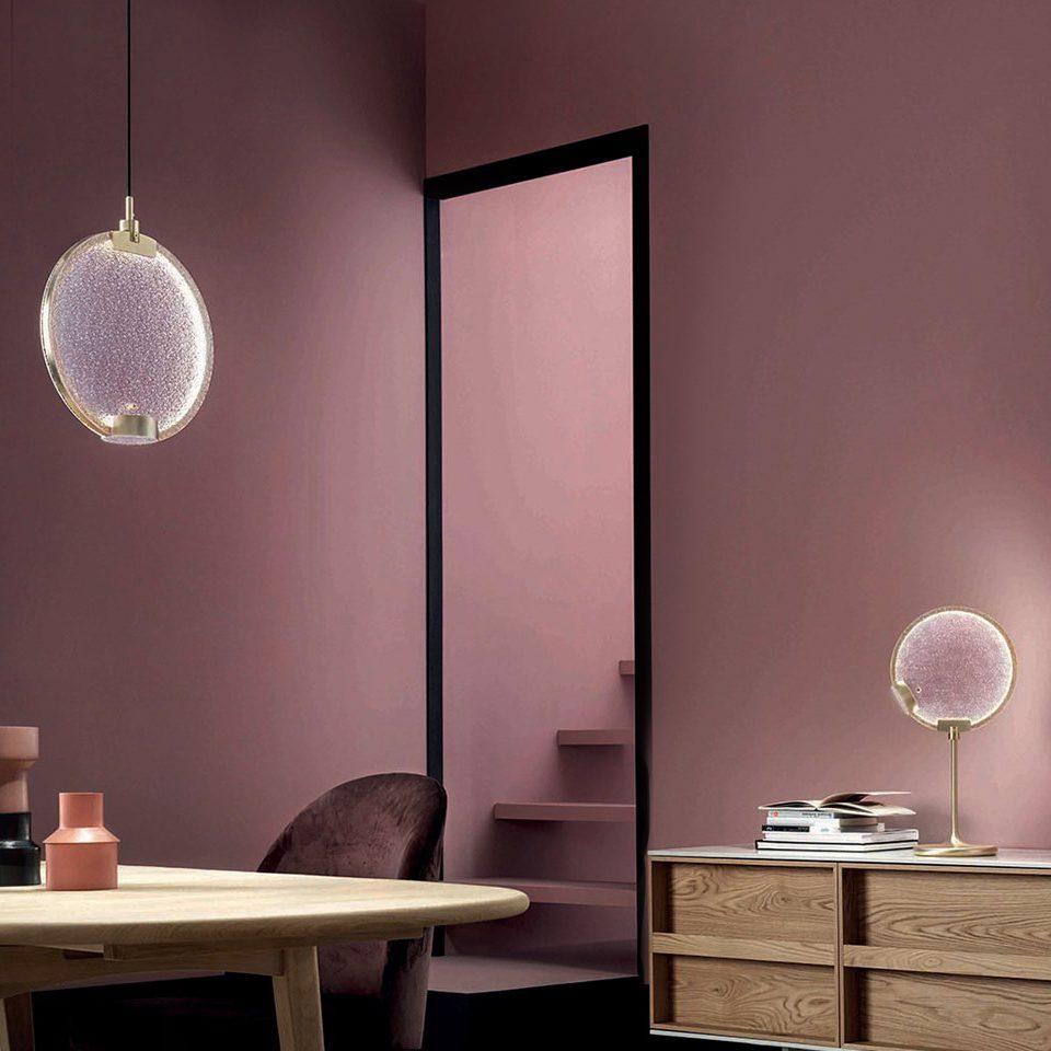 modern-circular-glass-pendant-light-with-brass-finish-and-integrated-led-spotlight