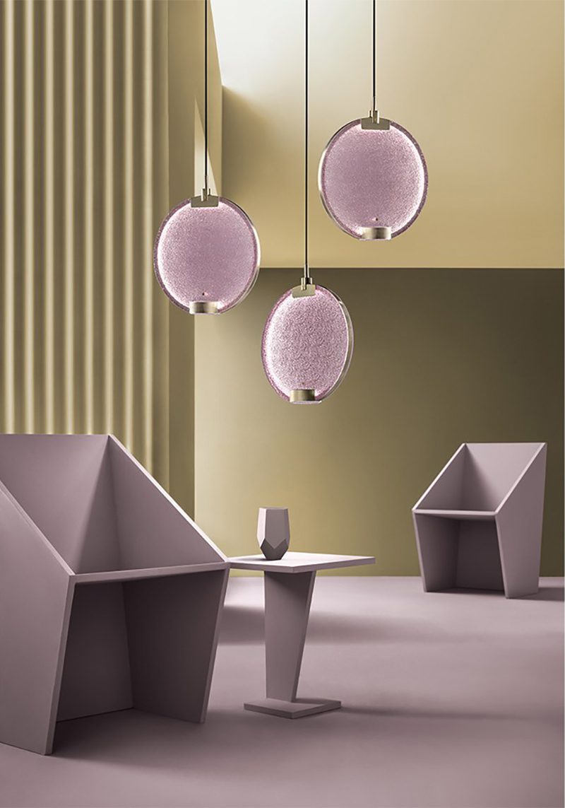 modern-circular-glass-pendant-light-with-brass-finish-and-integrated-led-spotlight