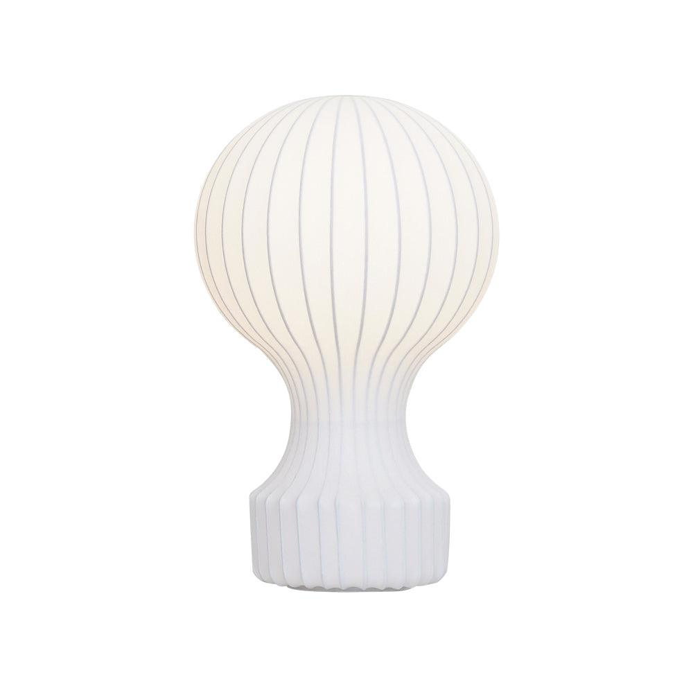 Modern Resin Cocoon Table Lamp Hot Air Balloon Style Soft Diffused Glow Bedside Lighting