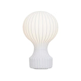 Modern Resin Cocoon Table Lamp Hot Air Balloon Style Soft Diffused Glow Bedside Lighting
