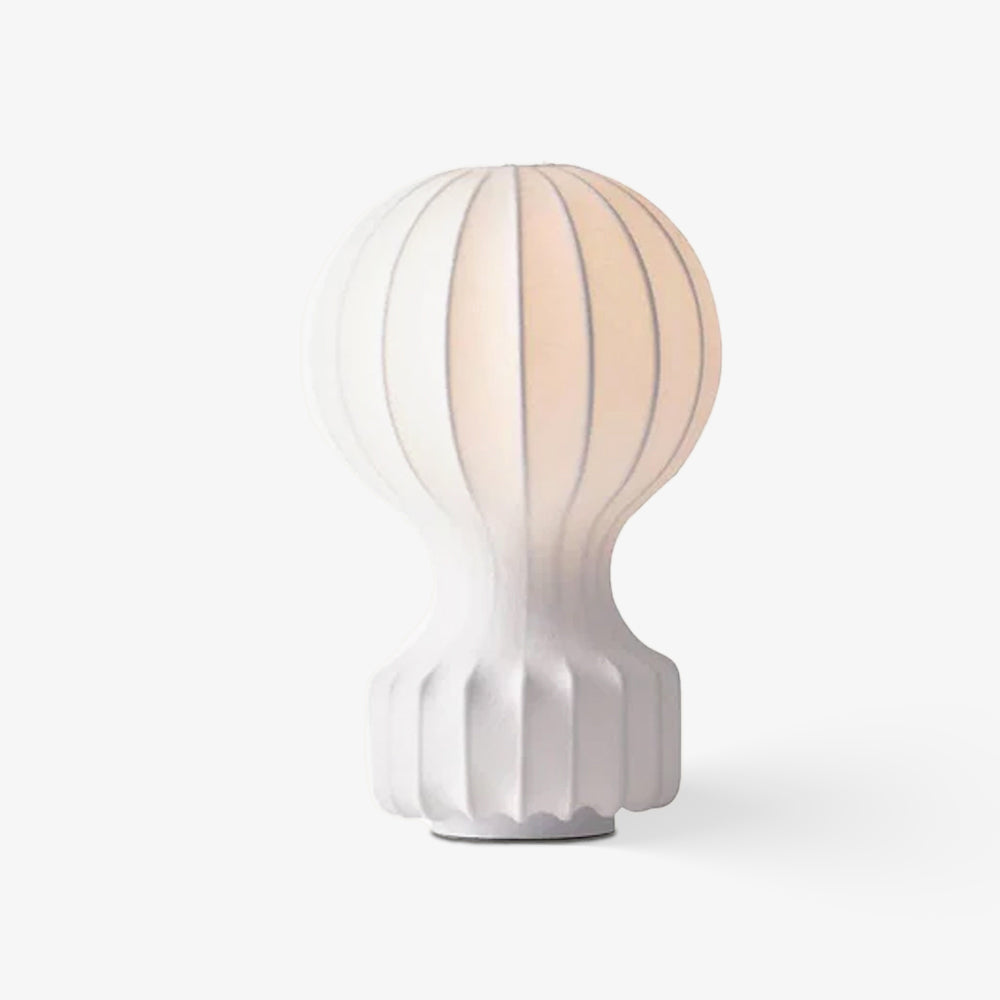 Modern Resin Cocoon Table Lamp Hot Air Balloon Style Soft Diffused Glow Bedside Lighting