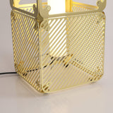 Modern Geometric Modular Cube Table Lamp with Adjustable LED Engine