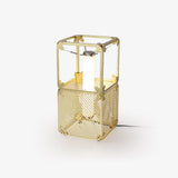 Modern Geometric Modular Cube Table Lamp with Adjustable LED Engine