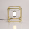 Modern Geometric Modular Cube Table Lamp with Adjustable LED Engine