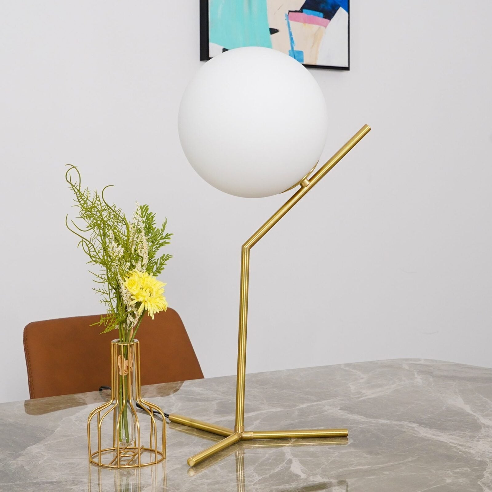 modern-opalescent-blown-glass-globe-table-lamp-with-flexible-steel-base-and-gold-finish