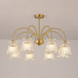 modern-round-brass-chandelier-with-ice-cream-style-frosted-glass-shades-for-living-room