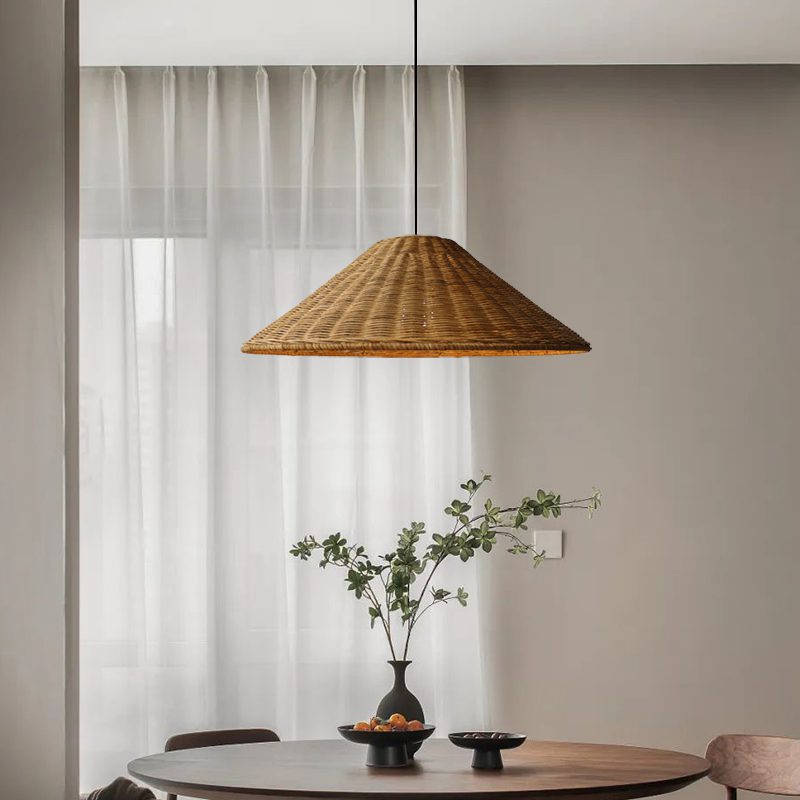 hand-woven-rattan-hat-pendant-light-boho-style-wicker-ceiling-lamp