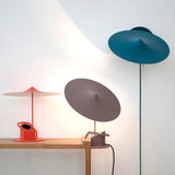 Modern Adjustable LED Task Lamp with Magnetic Ball Joint and Painted Aluminum Finish