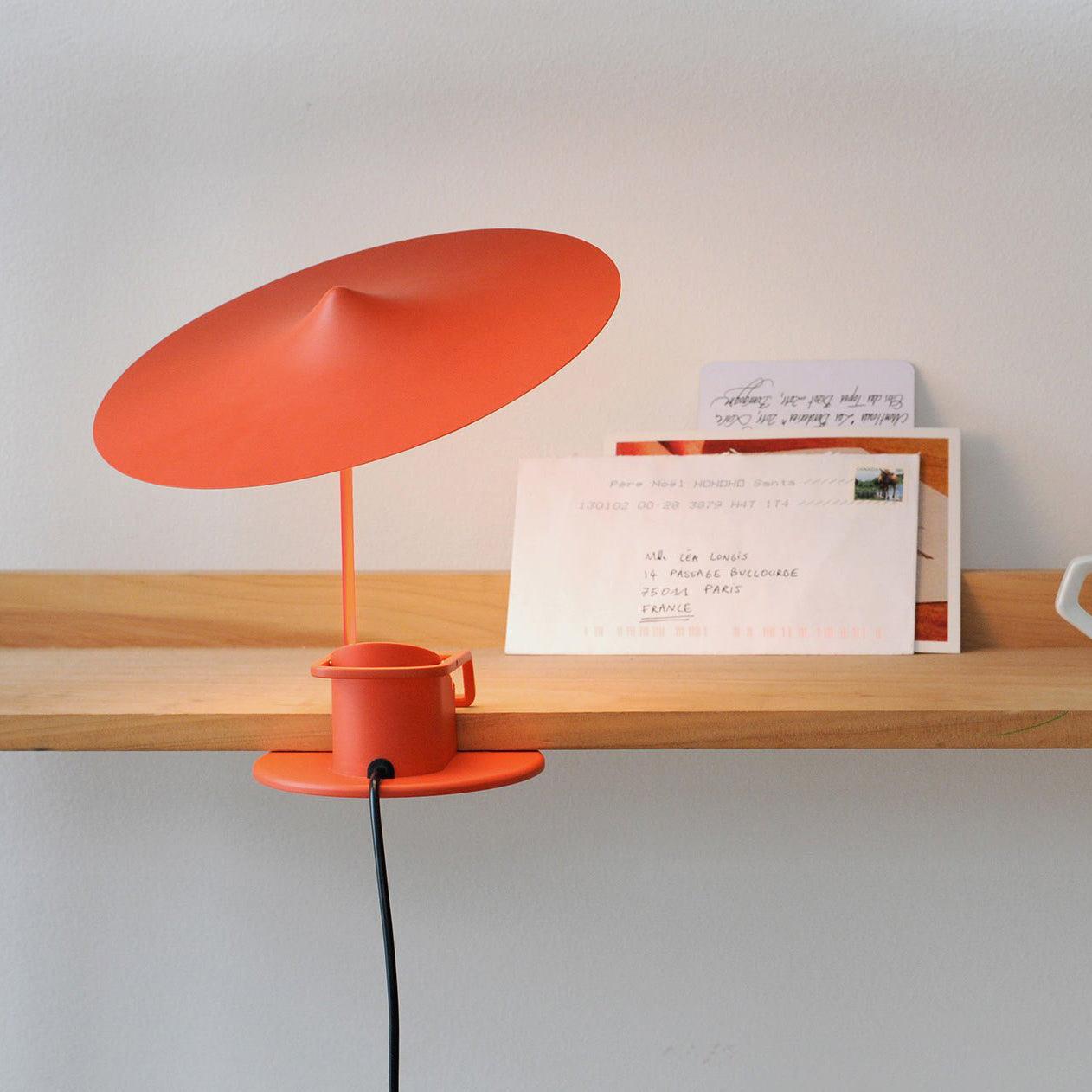 Modern Adjustable LED Task Lamp with Magnetic Ball Joint and Painted Aluminum Finish