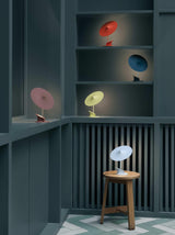 Modern Adjustable LED Task Lamp with Magnetic Ball Joint and Painted Aluminum Finish