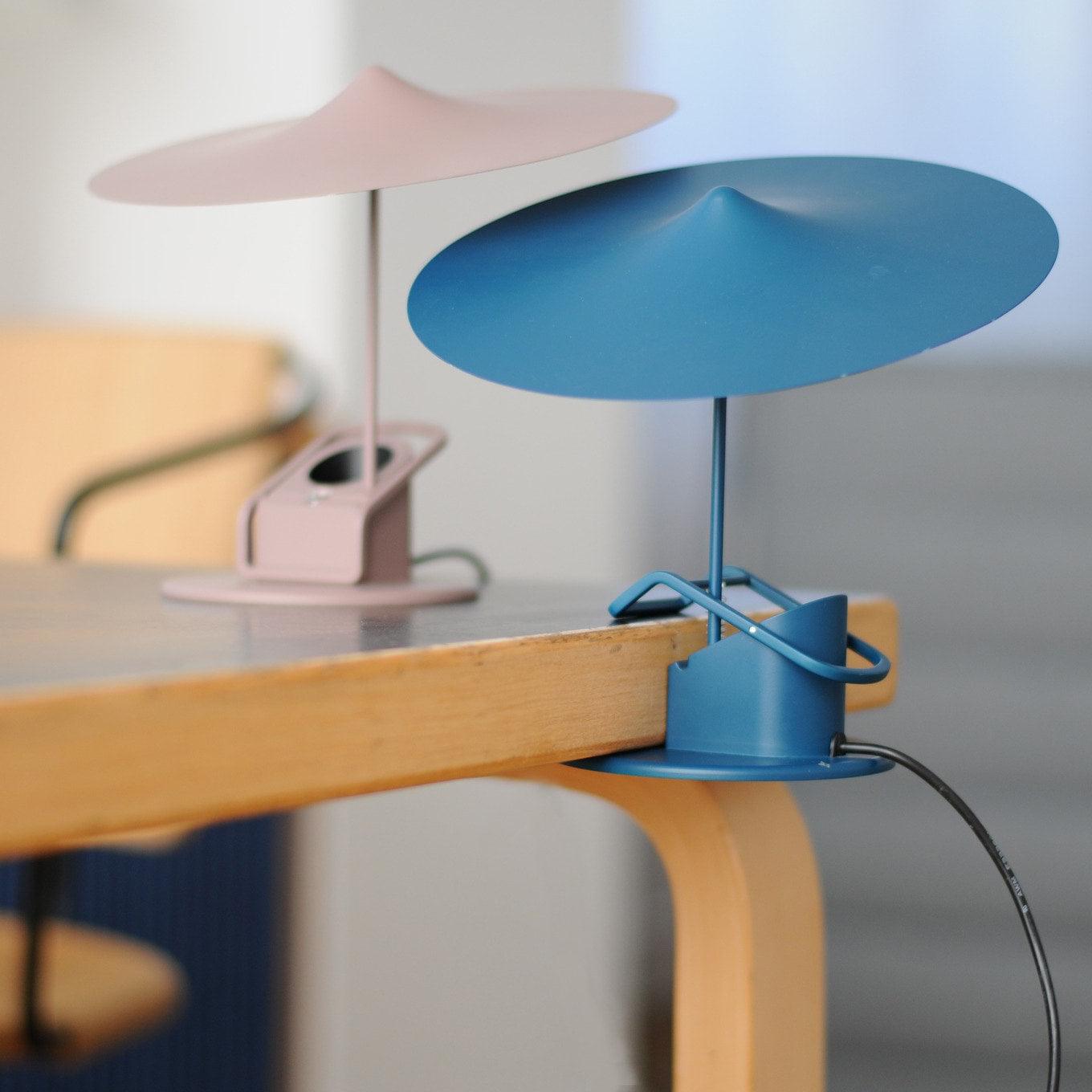 Modern Adjustable LED Task Lamp with Magnetic Ball Joint and Painted Aluminum Finish