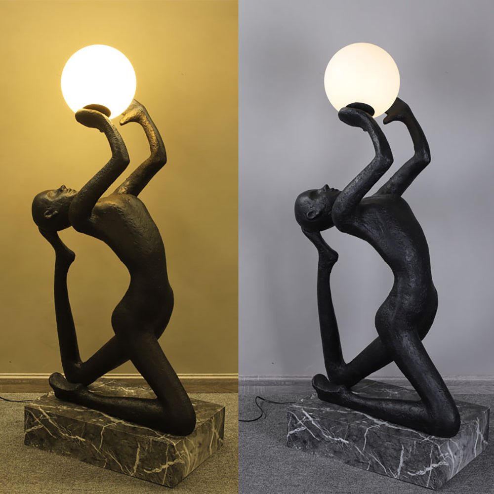 modern-artistic-human-figure-floor-lamp-with-luminous-glass-globe-sphere