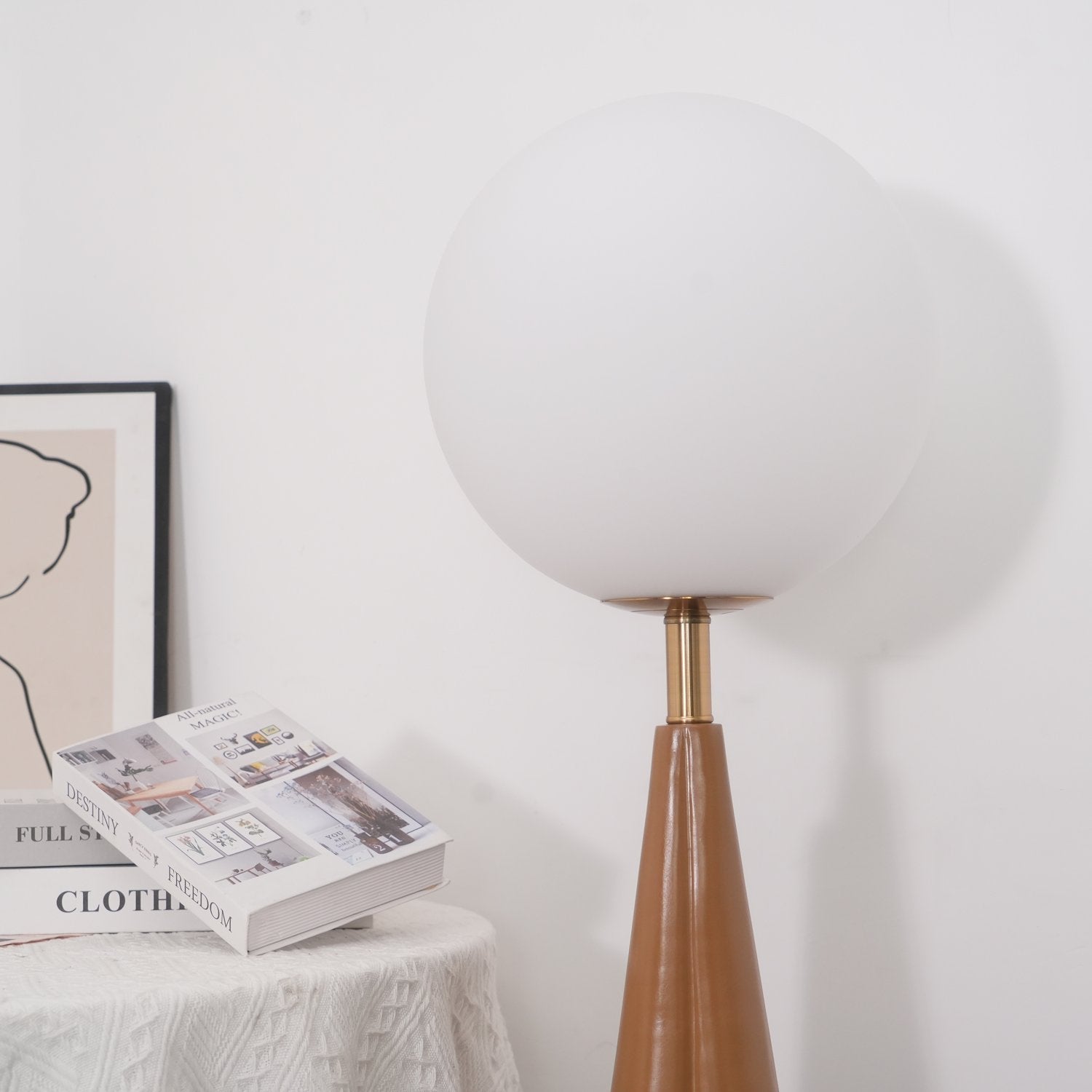 modern-blown-glass-floor-lamp-with-resin-base-and-opaline-diffuser-in-brown