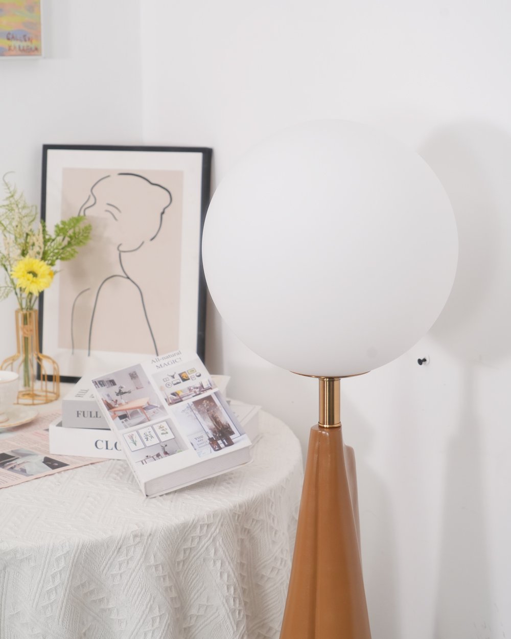 modern-blown-glass-floor-lamp-with-resin-base-and-opaline-diffuser-in-brown