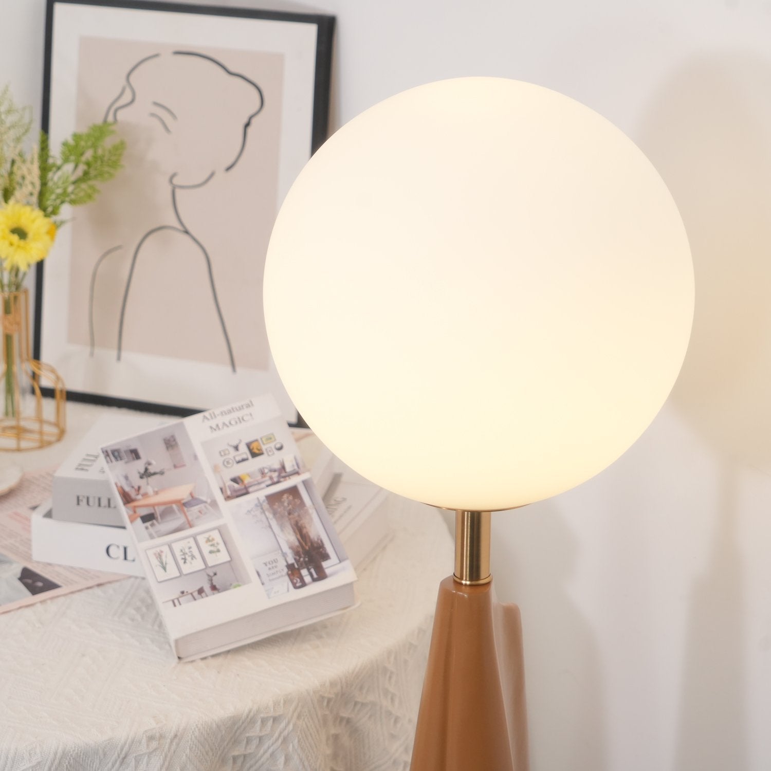 modern-blown-glass-floor-lamp-with-resin-base-and-opaline-diffuser-in-brown
