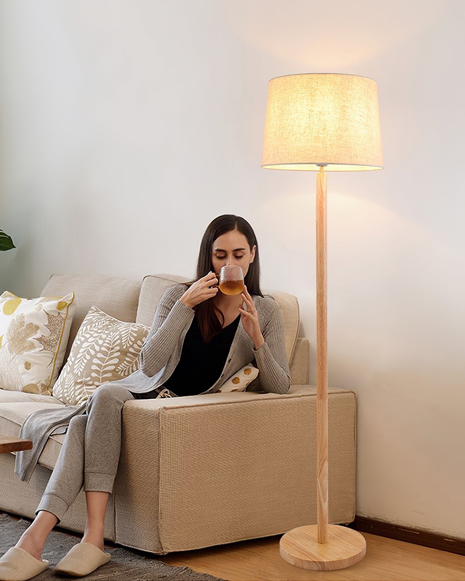 modern-japanese-minimalist-standing-lamp-with-ash-wood-base-and-white-fabric-shade