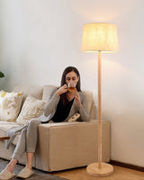 modern-japanese-minimalist-standing-lamp-with-ash-wood-base-and-white-fabric-shade