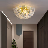 modern-gold-flush-mount-chandelier-with-hand-blown-glass-globes-for-living-room