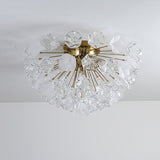 modern-gold-flush-mount-chandelier-with-hand-blown-glass-globes-for-living-room
