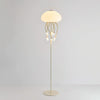 Contemporary Jellyfish Multi Head LED Floor Lamp with Acrylic Shades