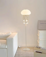 Contemporary Jellyfish Multi Head LED Floor Lamp with Acrylic Shades