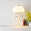 Modern Jellyfish Acrylic Table Lamp Integrated LED Decorative Nightstand Lighting