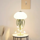 Modern Jellyfish Acrylic Table Lamp Integrated LED Decorative Nightstand Lighting