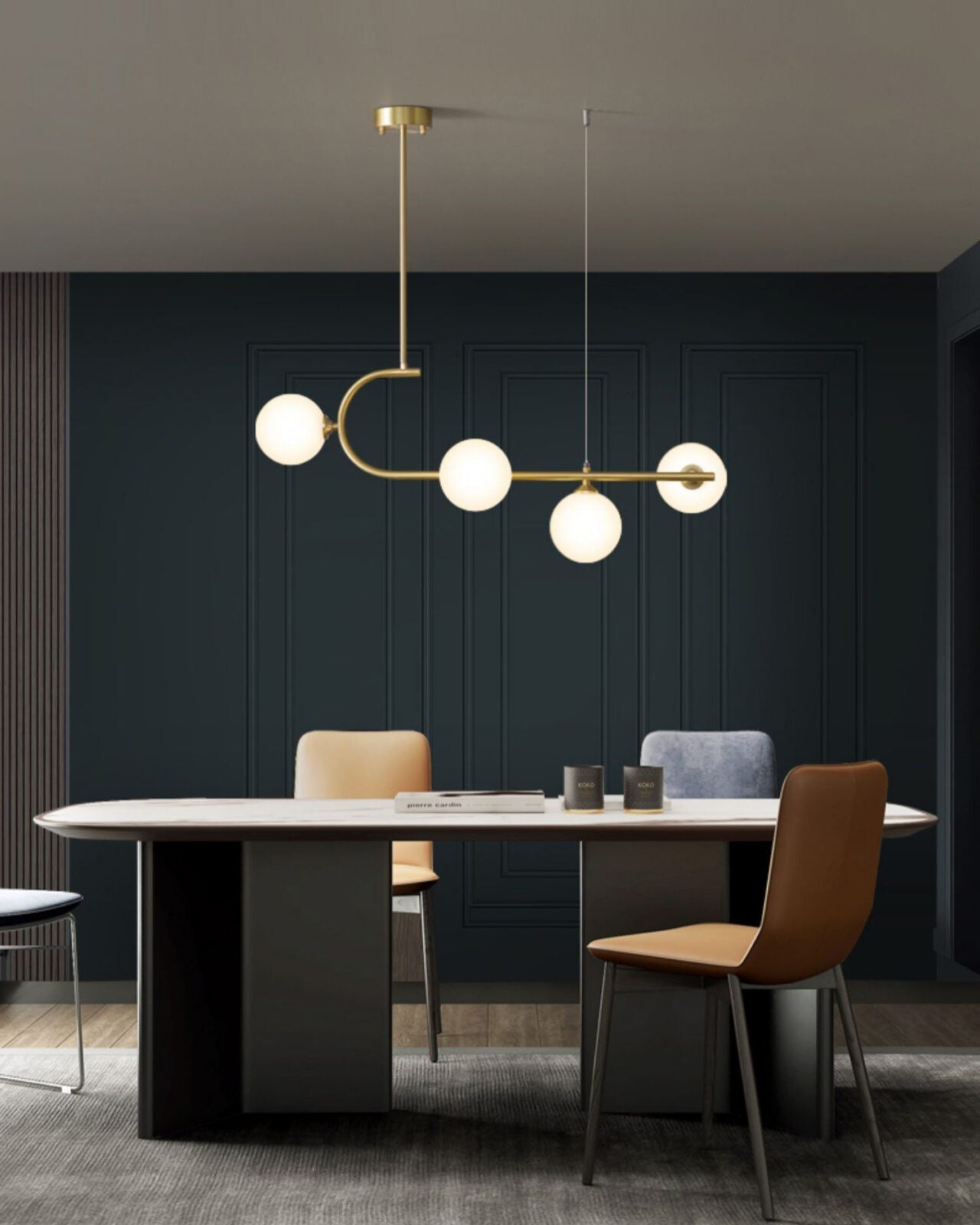 modern-brass-glass-globe-chandelier-gold-minimalist-pendant-lighting-for-dining-room
