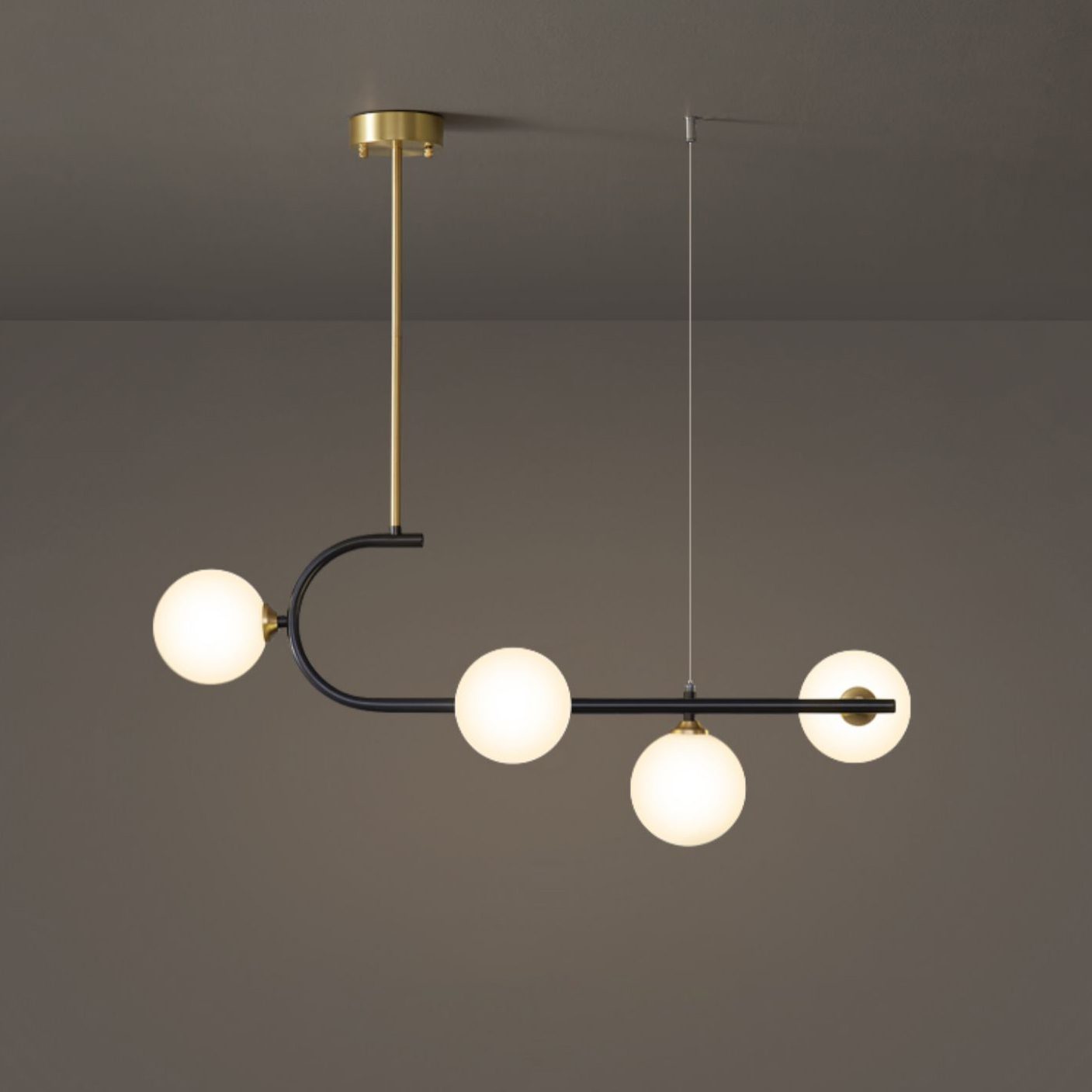 modern-brass-glass-globe-chandelier-gold-minimalist-pendant-lighting-for-dining-room