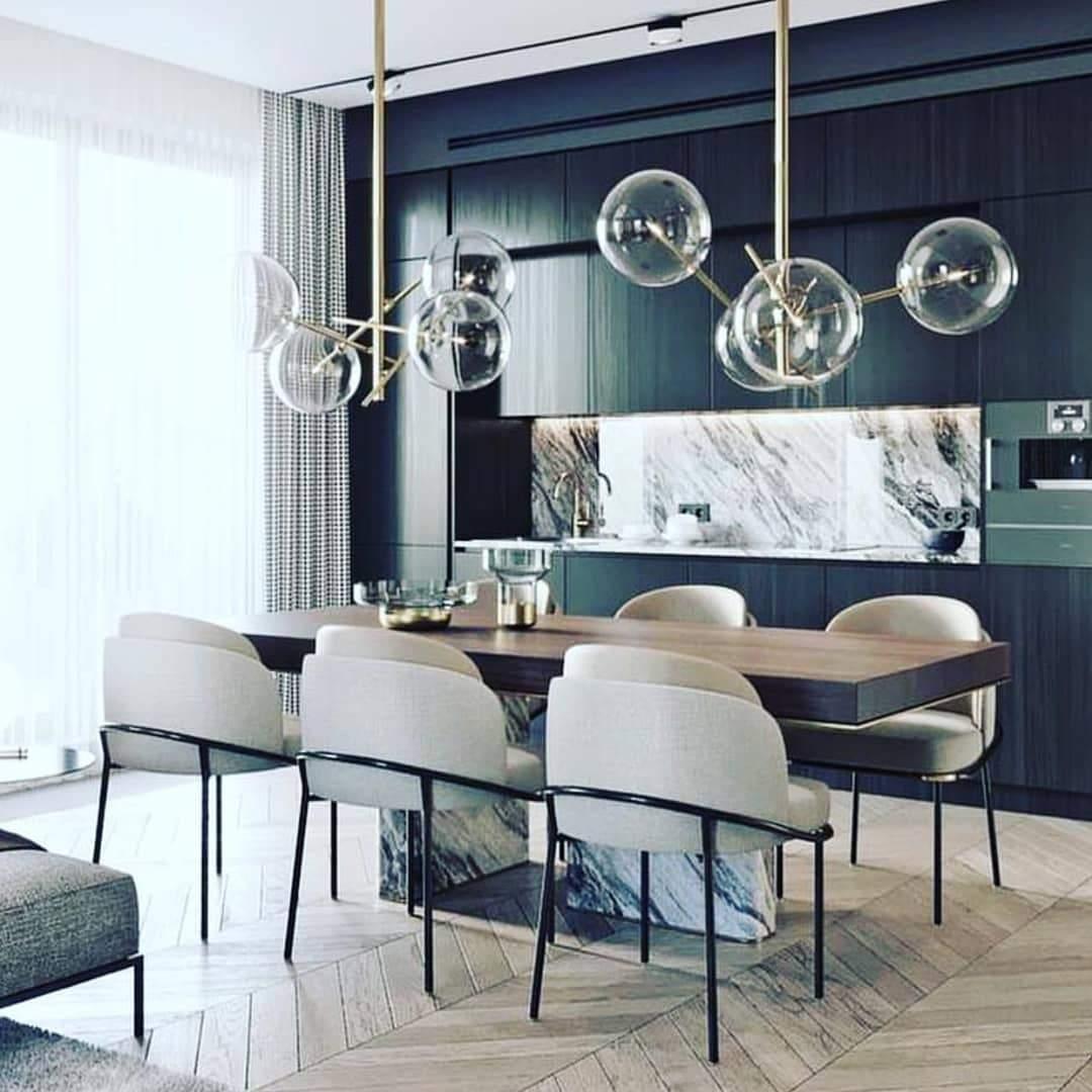 modern-glass-bubble-chandelier-with-burnished-brass-finish-and-led-integrated-lighting