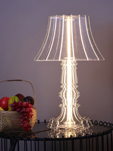Josephine Contemporary Acrylic LED Table and Floor Lamp for Ambient Home Lighting