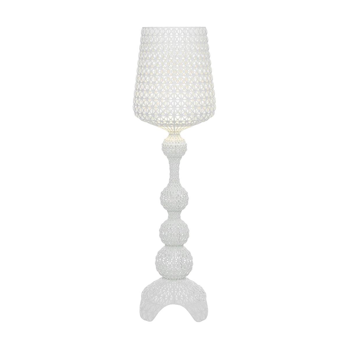 Modern Lace Design Acrylic Kabuki Floor Lamp with Integrated LED Dimmable Light