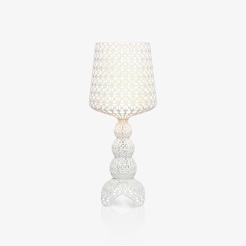 Elegant Kabuki Style Modern Acrylic LED Table Lamp with Dimmable Light