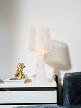 Elegant Kabuki Style Modern Acrylic LED Table Lamp with Dimmable Light
