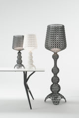 Elegant Kabuki Style Modern Acrylic LED Table Lamp with Dimmable Light