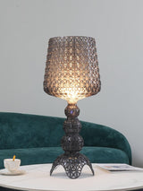 Elegant Kabuki Style Modern Acrylic LED Table Lamp with Dimmable Light