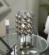 Modern Chrome Spherical Stainless Steel Table Lamp for Contemporary Desk and Reading