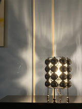 Modern Chrome Spherical Stainless Steel Table Lamp for Contemporary Desk and Reading