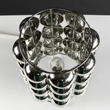 Modern Chrome Spherical Stainless Steel Table Lamp for Contemporary Desk and Reading