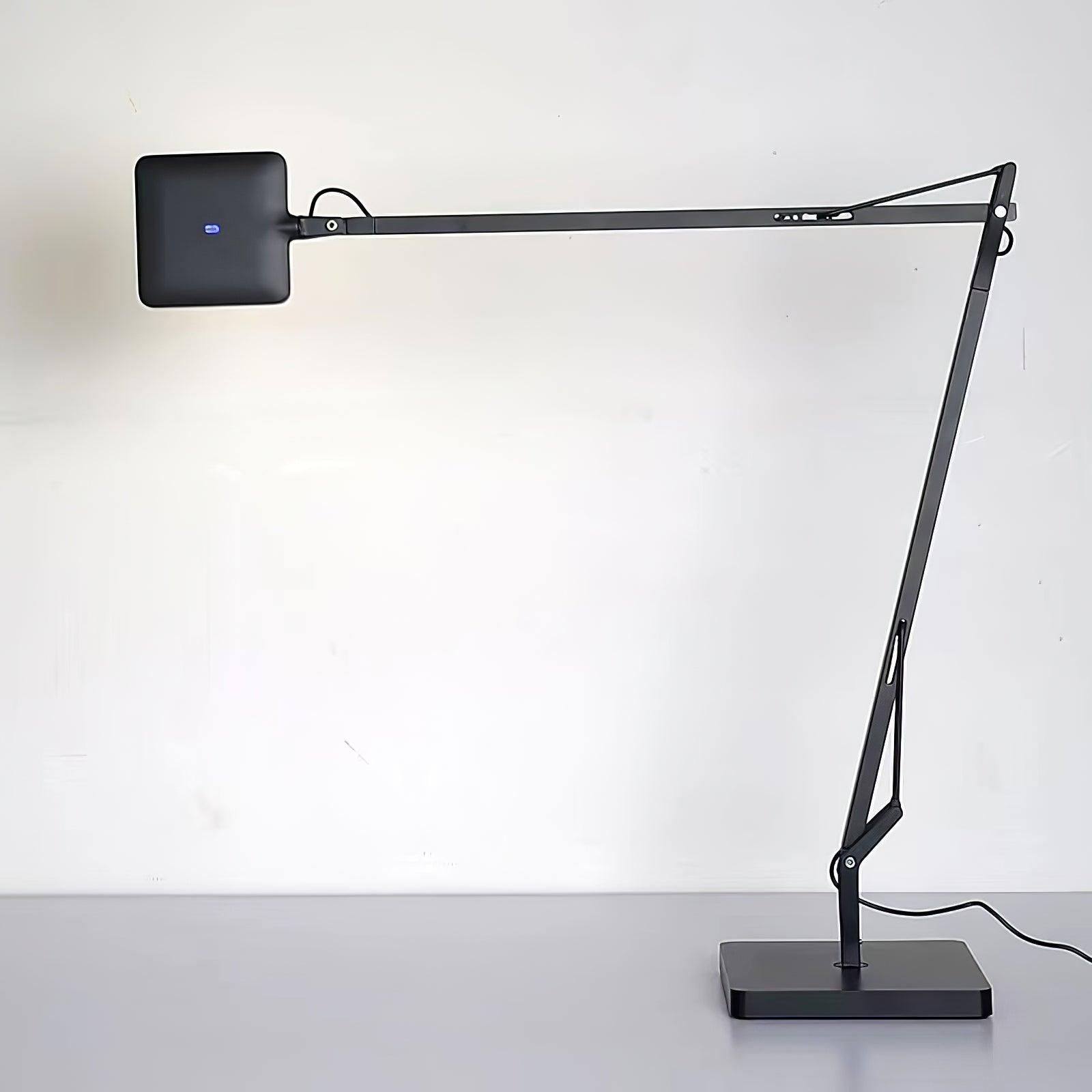 Modern Minimalist LED Desk Lamp Adjustable Metal Table Light for Office and Bedside