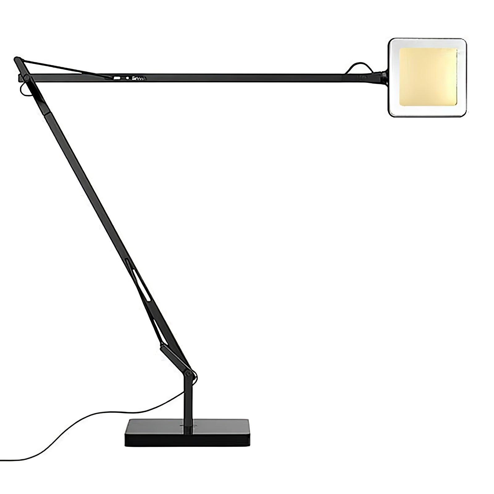 Modern Minimalist LED Desk Lamp Adjustable Metal Table Light for Office and Bedside