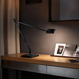 Modern Minimalist LED Desk Lamp Adjustable Metal Table Light for Office and Bedside