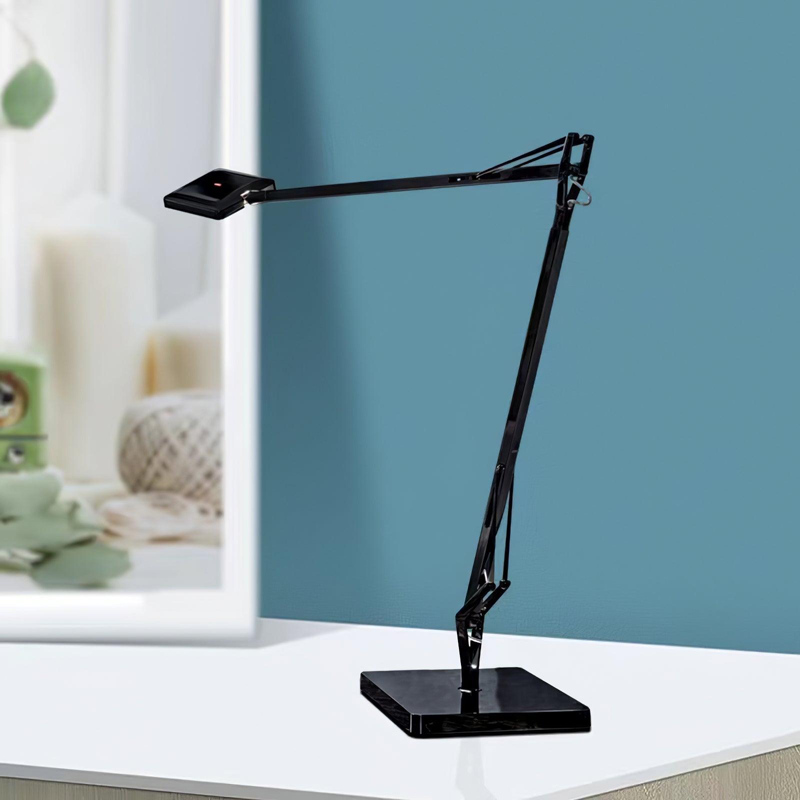 Modern Minimalist LED Desk Lamp Adjustable Metal Table Light for Office and Bedside