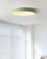 Modern Round Keno LED Ceiling Light Flush Mount Acrylic Fixture for Bedroom and Hallway