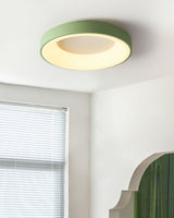 Modern Round Keno LED Ceiling Light Flush Mount Acrylic Fixture for Bedroom and Hallway