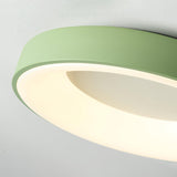 Modern Round Keno LED Ceiling Light Flush Mount Acrylic Fixture for Bedroom and Hallway