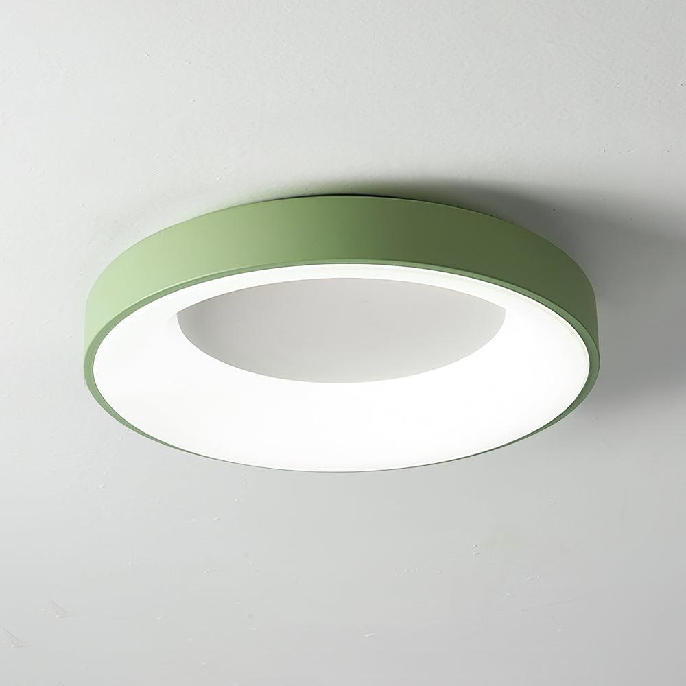 Modern Round Keno LED Ceiling Light Flush Mount Acrylic Fixture for Bedroom and Hallway