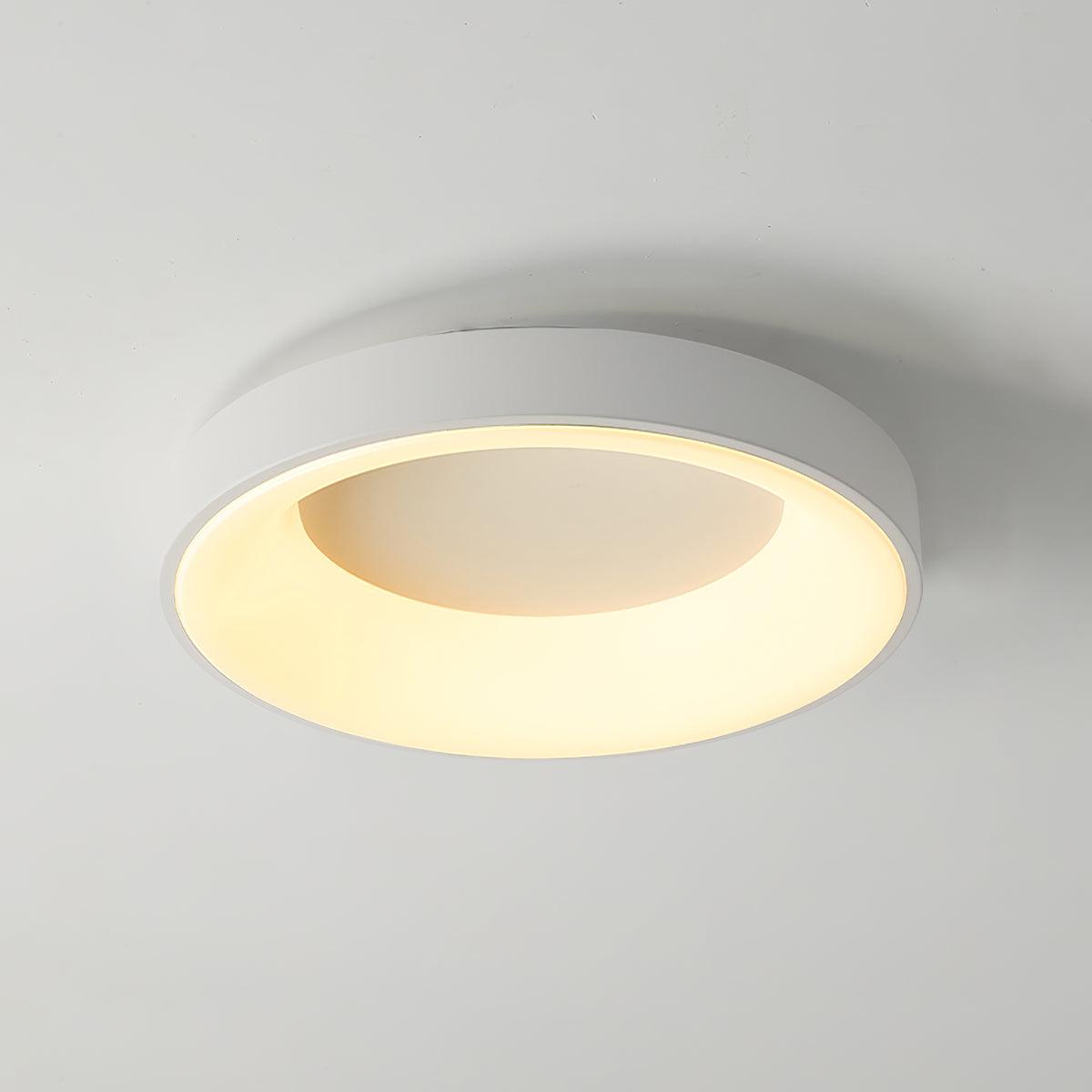 Modern Round Keno LED Ceiling Light Flush Mount Acrylic Fixture for Bedroom and Hallway