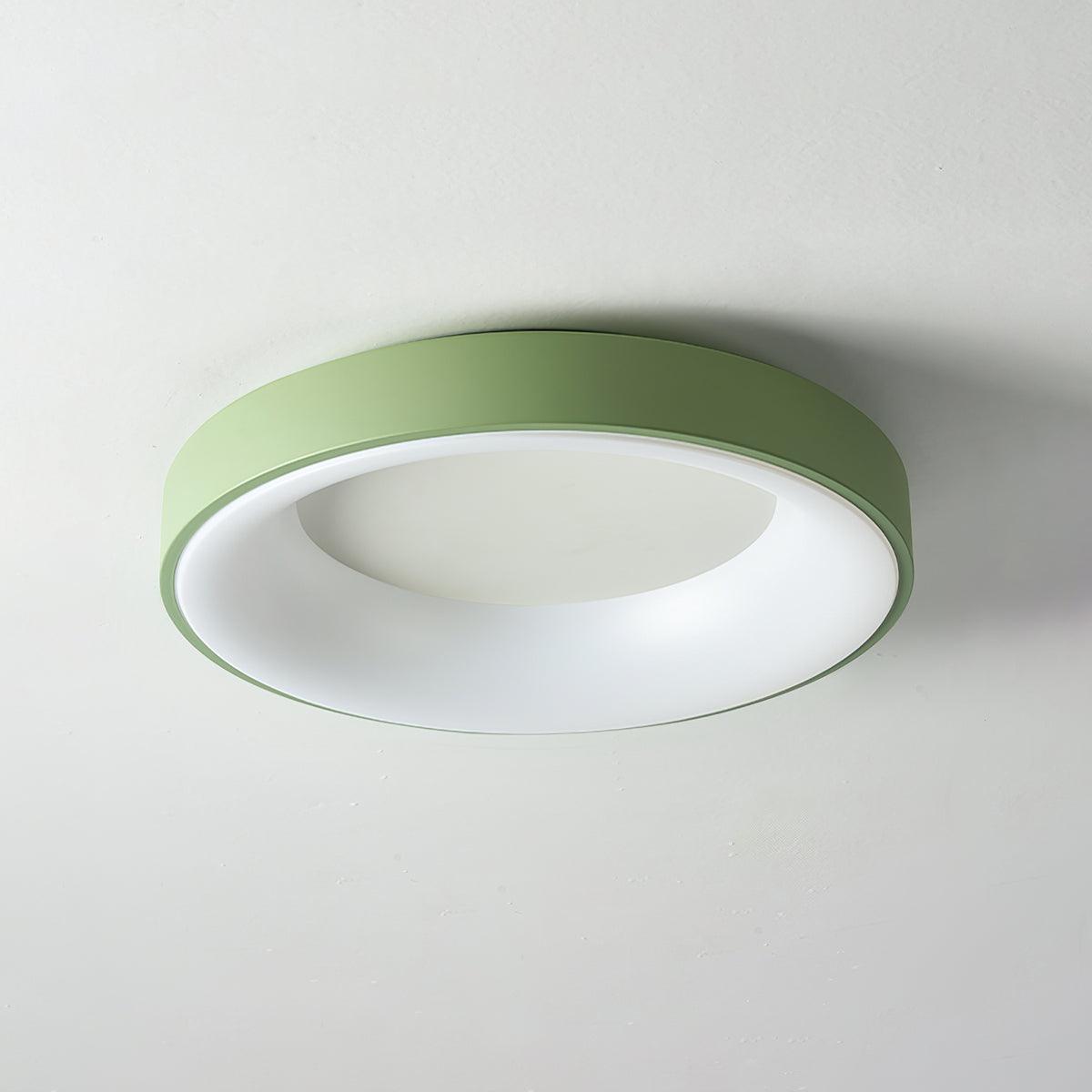 Modern Round Keno LED Ceiling Light Flush Mount Acrylic Fixture for Bedroom and Hallway